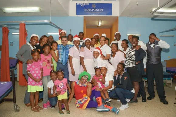 Jamaica treats children