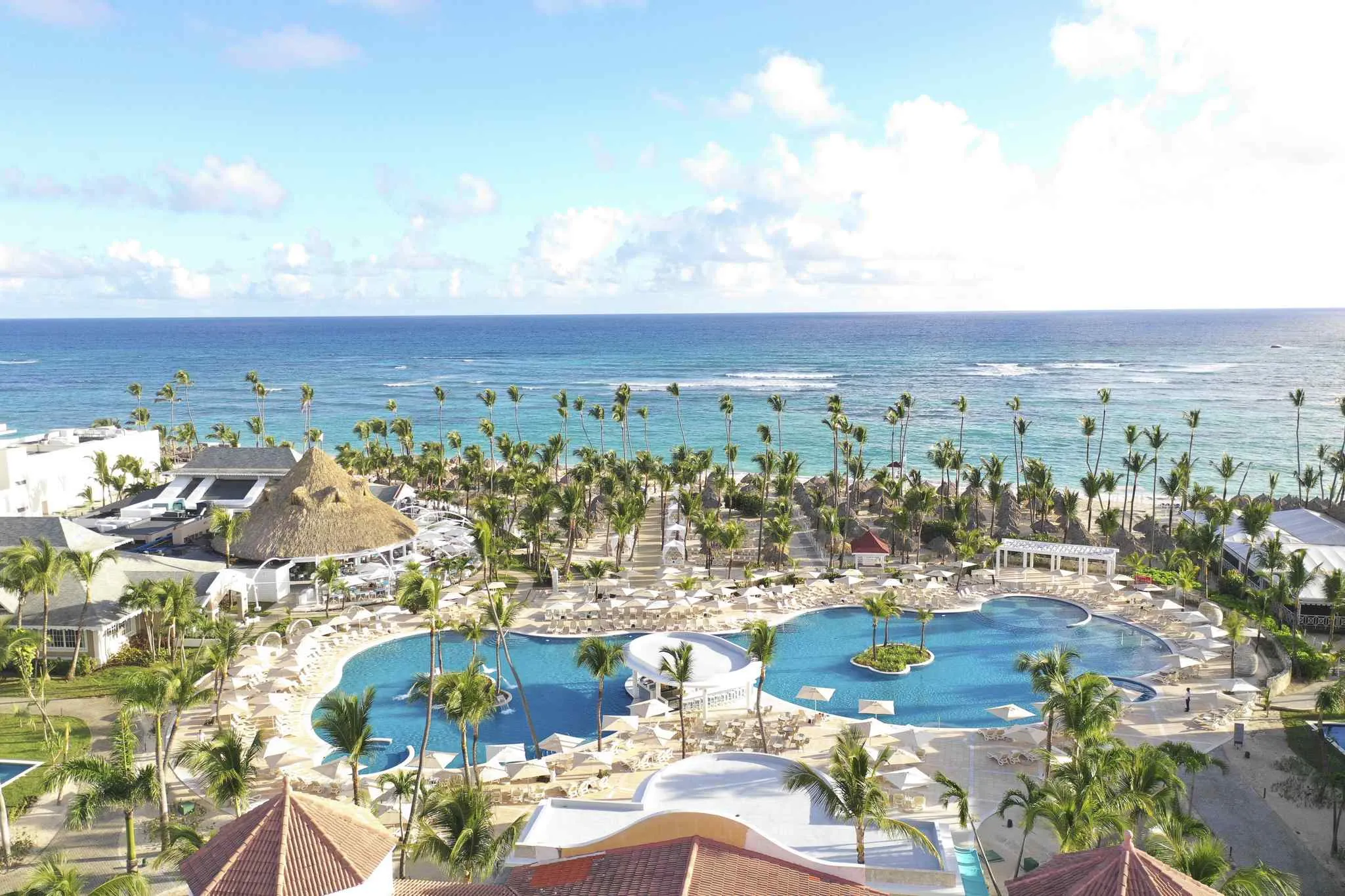 Luftaufnahme des Hotels Bahia Principe Escape Ambar