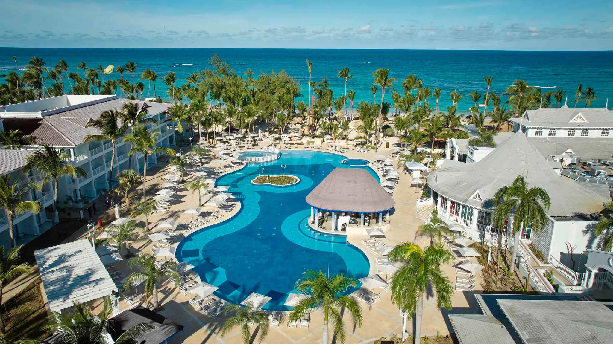 Vista aerea dell'hotel Bahia Principe Explore Esmeralda