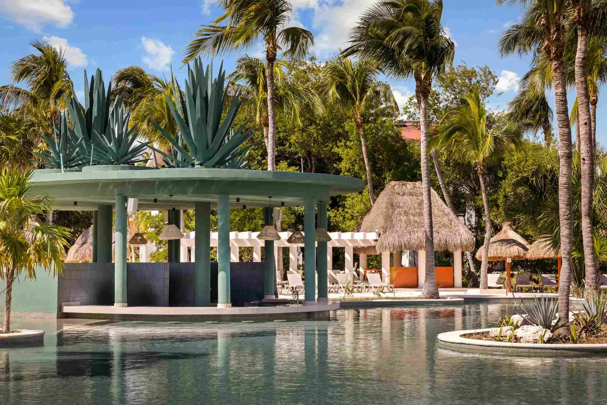 Veduta aerea dell'hotel Bahia Principe Escape Tequila