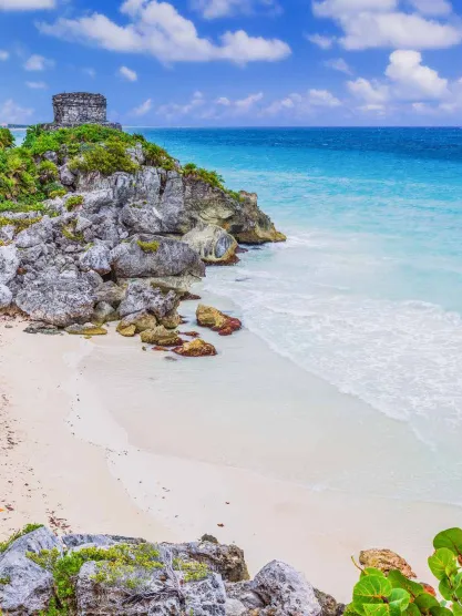 praias na Riviera Maya