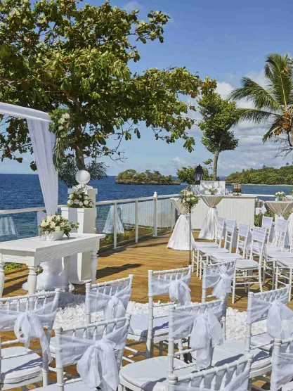 wedding terrace viewpoint in Samaná