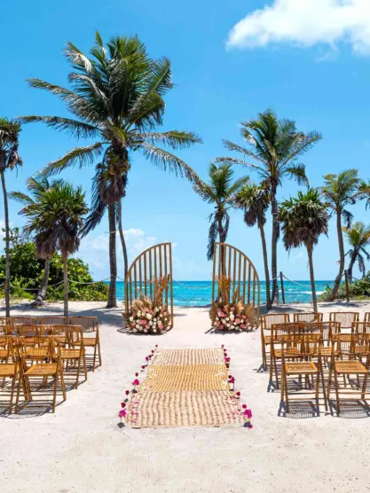 beach weddings in Riviera Maya